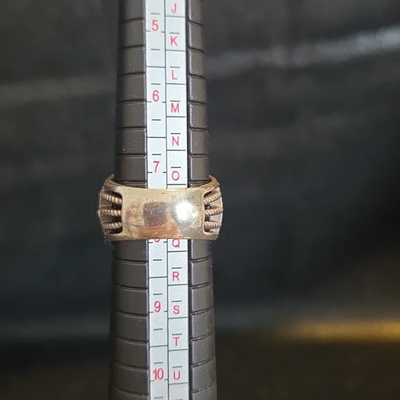 Brighton Retired Marcasite Ring Size 7.5 - Picture 7 of 8